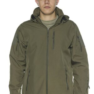 Single Sword Softshell Vodootporna - Vetrootporna Zelena Taktička Jakna