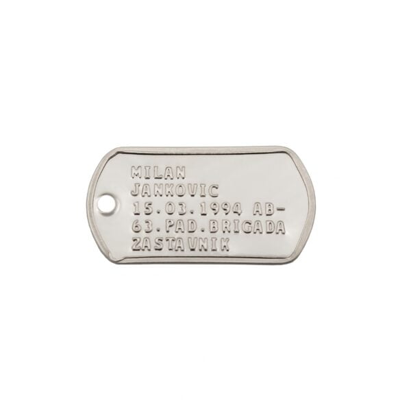 DOG TAG Komplet 2 pločice i lančić - Image 9