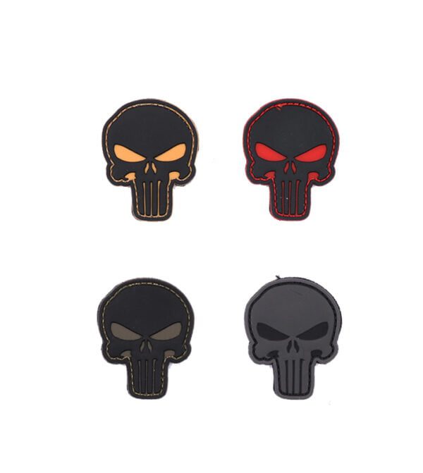 Special Punisher PVC Gumirani amblemi sa čičkom
