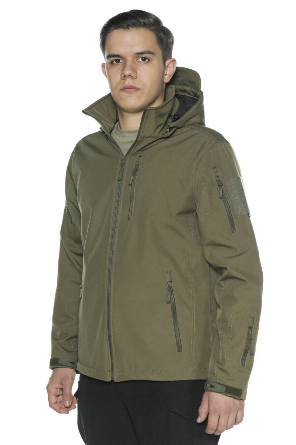 Single Sword Softshell Vodootporna - Vetrootporna Zelena Taktička Jakna - Image 2