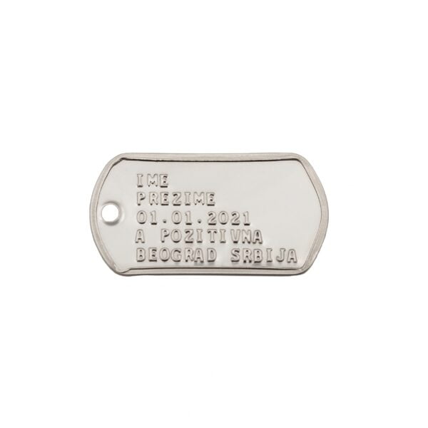 DOG TAG Komplet 2 pločice i lančić - Image 8