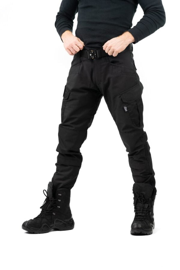 Vogel crne taktičke pantalone - Black 28.6 Cargo - Image 2