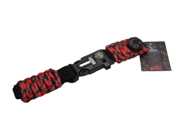 Vogel Paracord Tactical Magnesium Compass Survivor narukvica - Image 2