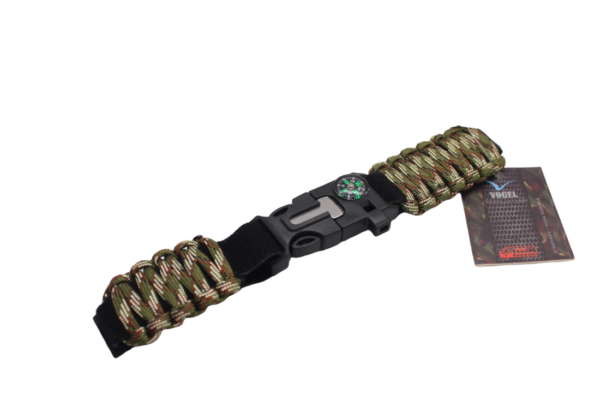 Vogel Paracord Tactical Magnesium Compass Survivor narukvica - Image 3