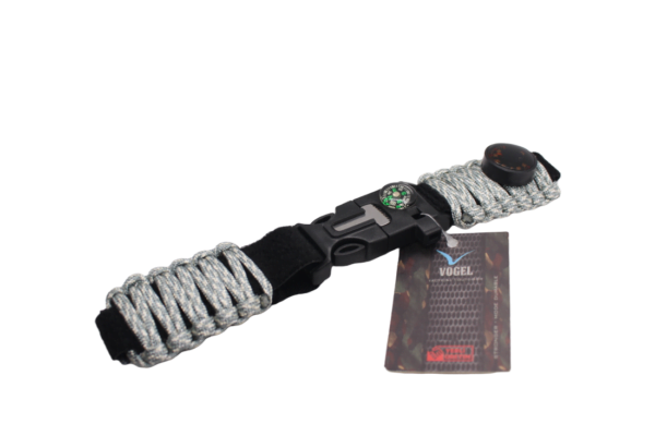 Vogel Paracord Tactical Magnesium Compass Survivor narukvica - Image 4
