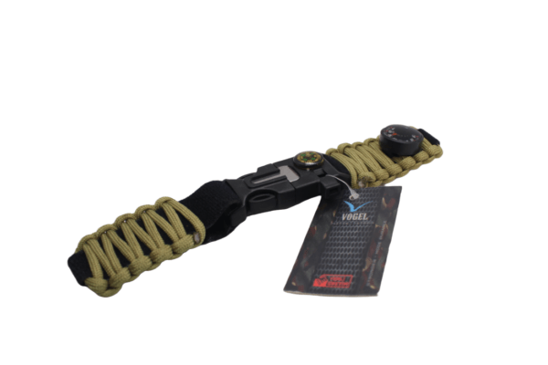 Vogel Paracord Tactical Magnesium Compass Survivor narukvica - Image 7