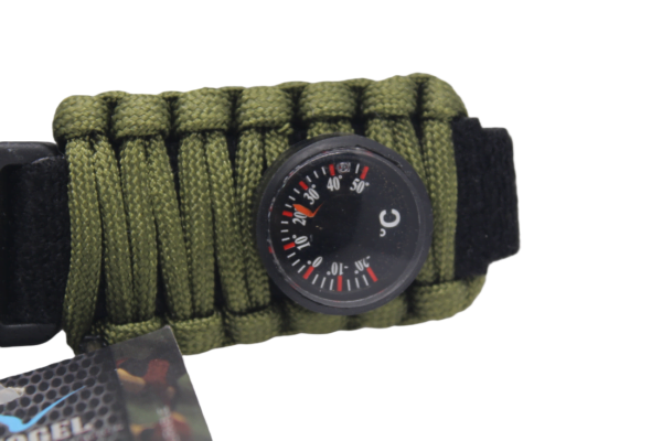 Vogel Paracord Tactical Magnesium Compass Survivor narukvica - Image 14