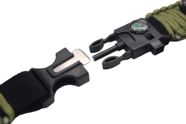 Vogel Paracord Tactical Magnesium Compass Survivor narukvica - Image 15