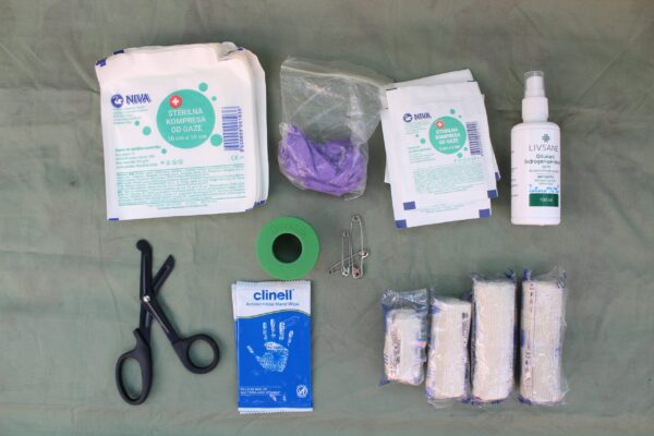 Zeleni komplet MEDIC torbica - Image 12