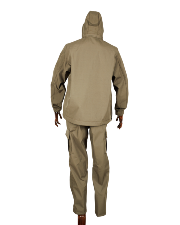 Zeleni Taktički komplet Softshell (jakna+pantalone) vodoodbojno i vetroodbojno - Image 8
