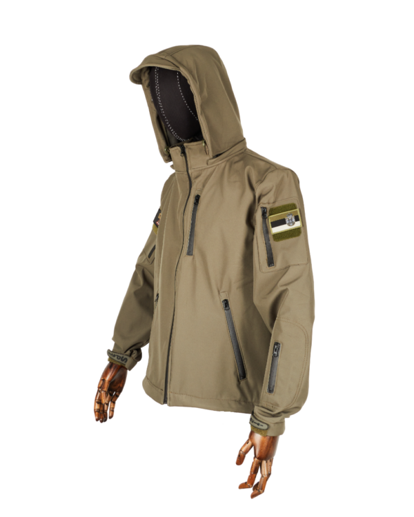 Zelena Taktička jakna Softshell (vodoodbojna i vetroodbojna) - Image 8