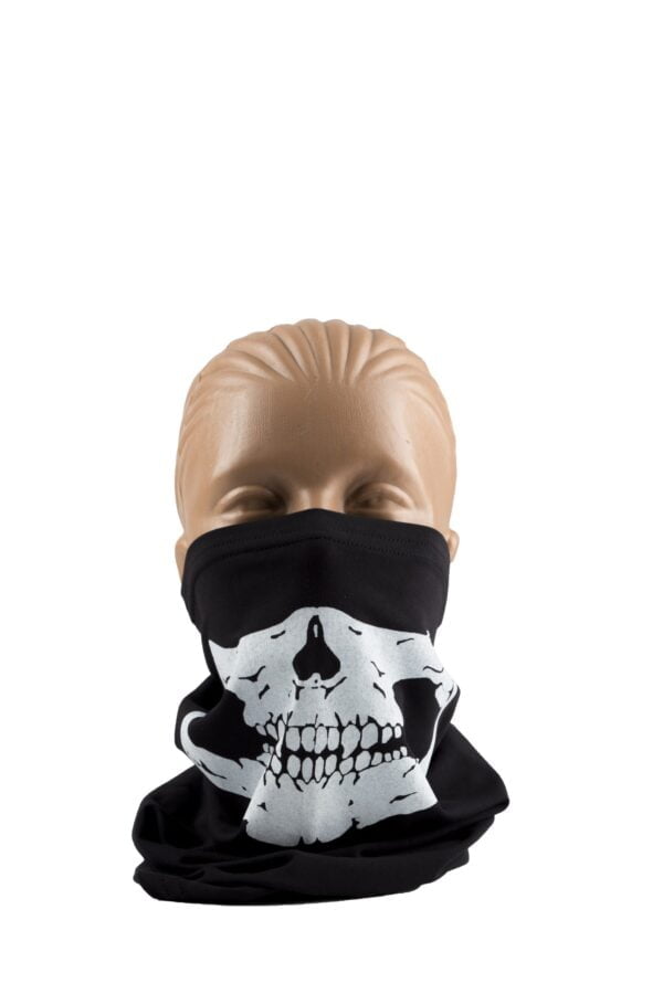 Vogel crna skull bandana - Image 2