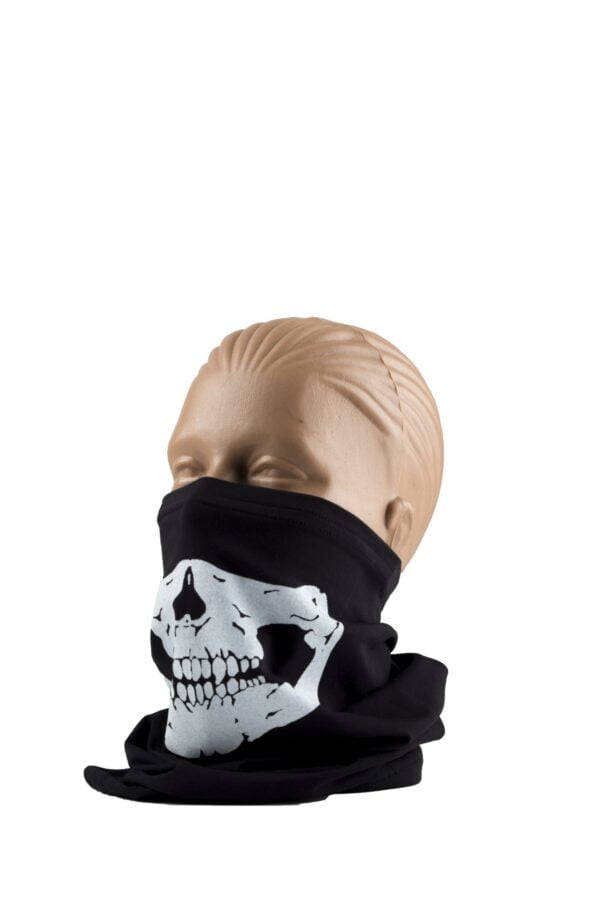 Vogel crna skull bandana