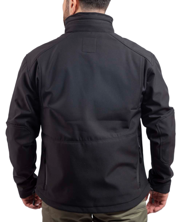 Vav Wear Tactical i Outdoor softshell jakna crna i zelena - Image 3
