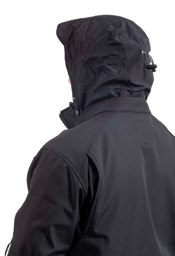 Vav Wear Tactical i Outdoor softshell jakna crna i zelena - Image 8