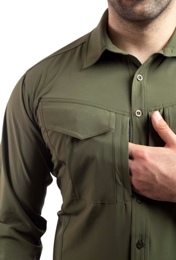 Vav Wear Tactical & Outdoor causal likra Košulja - Image 4