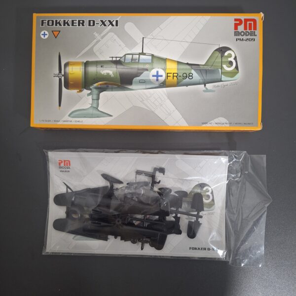 Maketa aviona Fokker D-XXI (FR-98)  A - Image 2