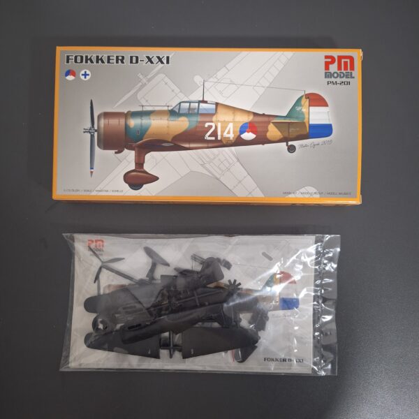 Maketa aviona Fokker D-XXI  B - Image 2