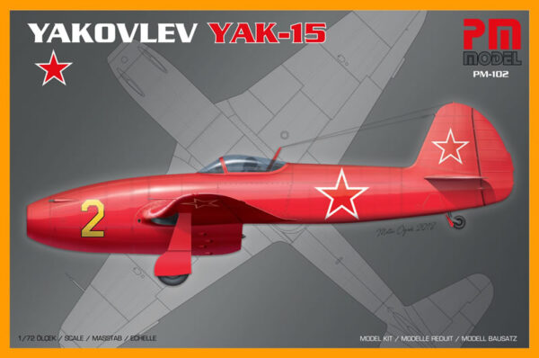Maketa aviona JAKOVLEV JAK-15