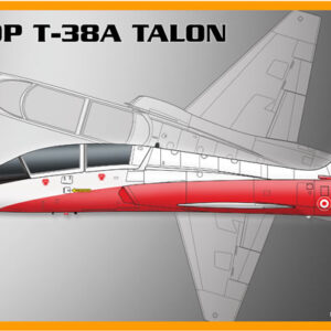 Maketa aviona NORTHROP T 38A TALON