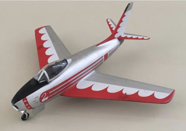 Maketa aviona F-86E FLYING SWANS - Image 2
