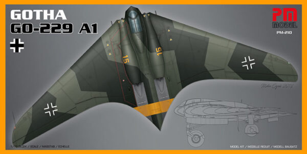 Maketa aviona GOTHA GO 229 A1