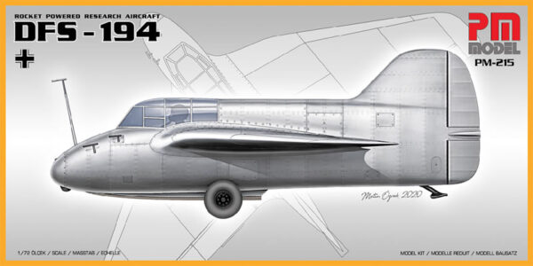 Maketa aviona DFS 194
