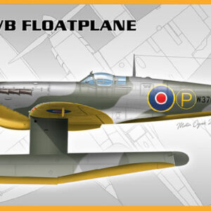 Maketa aviona Super Marine Spitfire VB Floatplane