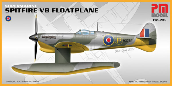 Maketa aviona Super Marine Spitfire VB Floatplane