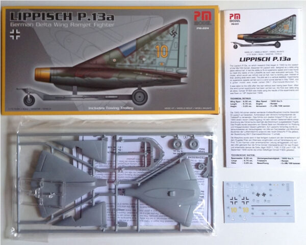 Maketa aviona LIPPISCH P-13A - Image 3