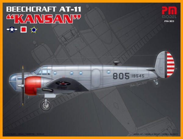 Maketa aviona BEECHCRAFT AT-11
