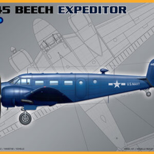 Maketa aviona Beechraft C-45 Expeditor  B
