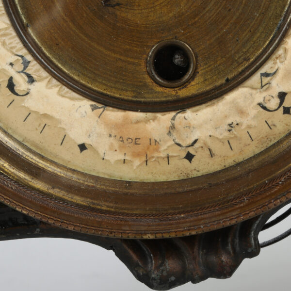 Antikvarni kaminski sat od bronze - Image 11