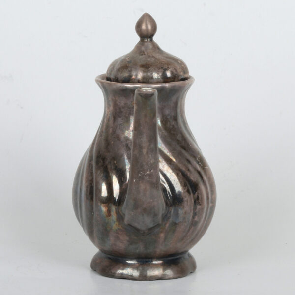 Elegantan Vintage Srebrni Porcelanski Čajnik - Image 2