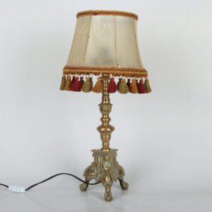 Luksuzna stona lampa Barokni stil u metalu ILS 1699