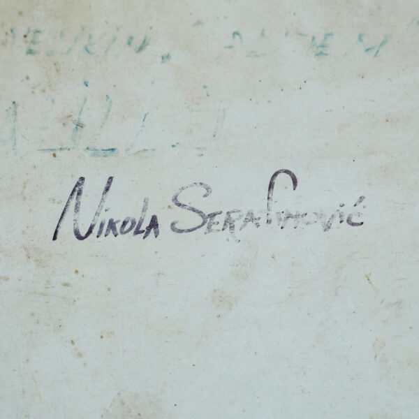 Slika ulje na lesonitu - autor N.Serafimović - Image 4