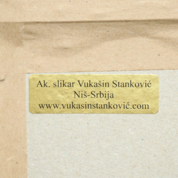Slika grafika - Brod - autor Vukašin Stanković - Image 4