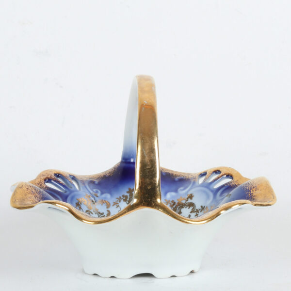 Porcelanska korpa Kobalt Martinroda Germany PM - Image 4