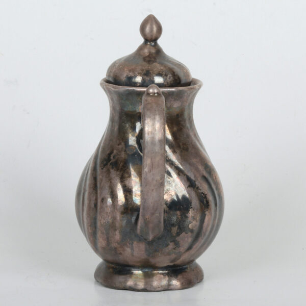 Elegantan Vintage Srebrni Porcelanski Čajnik - Image 4