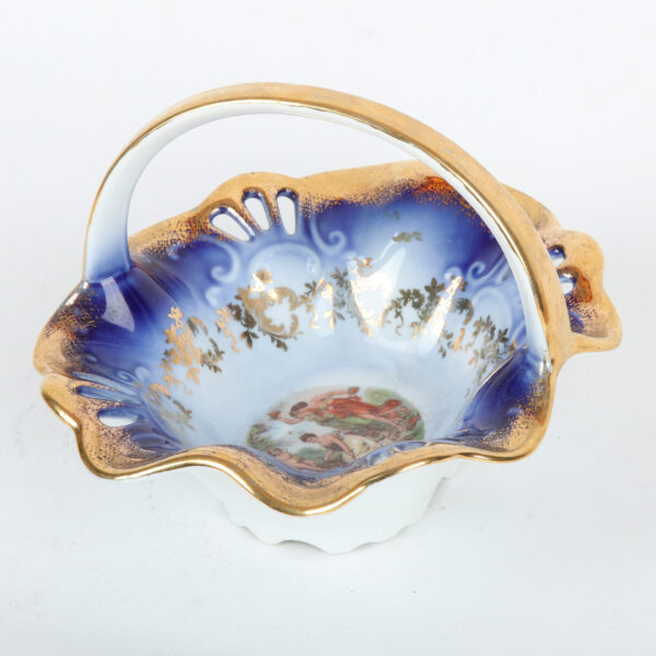 Porcelanska korpa Kobalt Martinroda Germany PM - Image 5