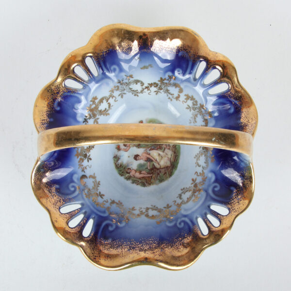 Porcelanska korpa Kobalt Martinroda Germany PM - Image 6