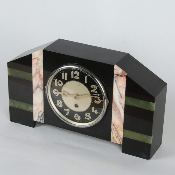 Art Deco Kaminski mermerni sat - Image 7