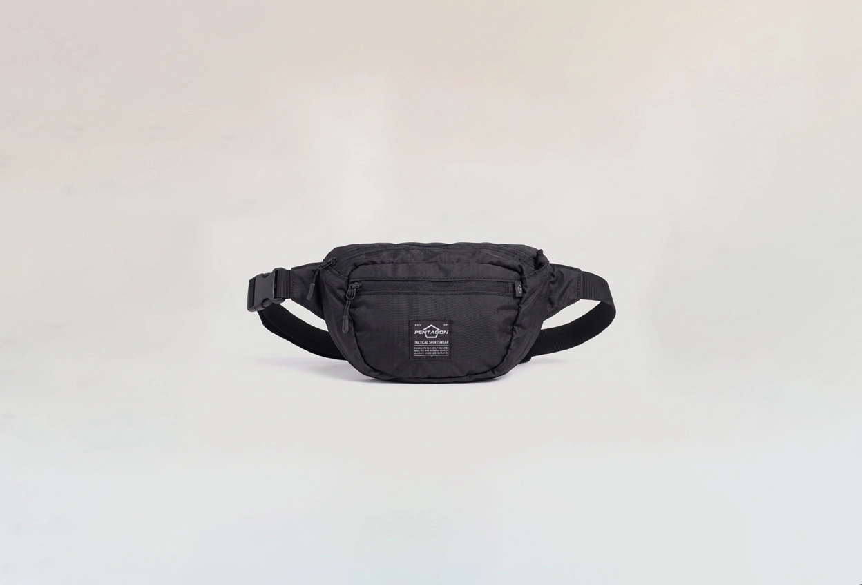 Pentagon Minor Travel Pouch Waist Bag 1.3 l – Crna