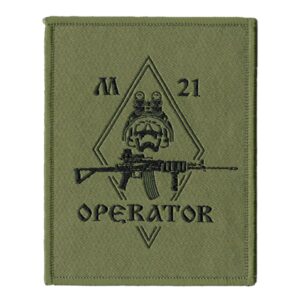 M-21 OPERATOR amblem zeleni smb