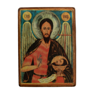 Drvena ikona Sv. Jovan Krstitelj Anđeo Pustinje