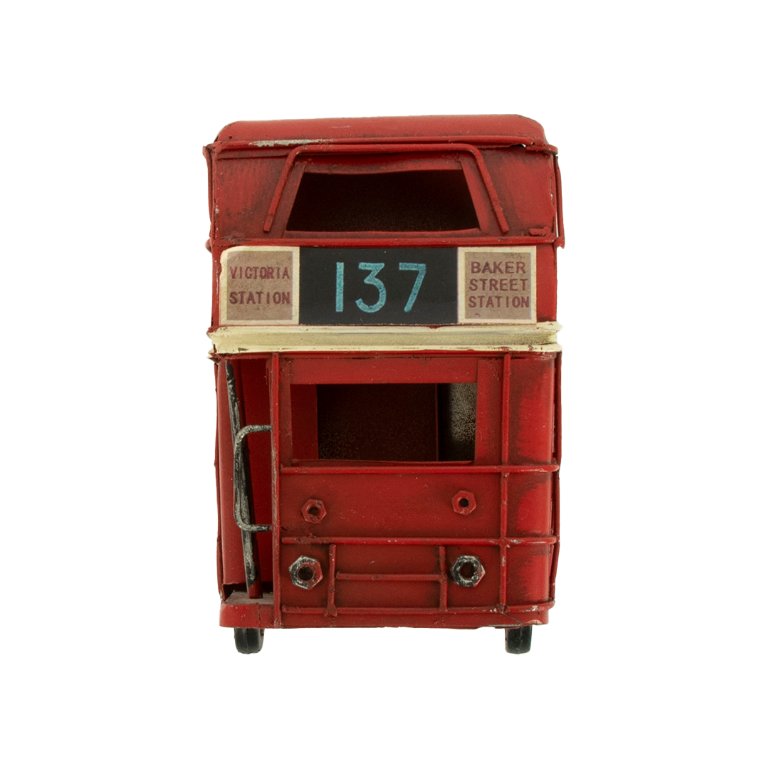 Dekorativna limena maketa London Bus crveni - Slika 5