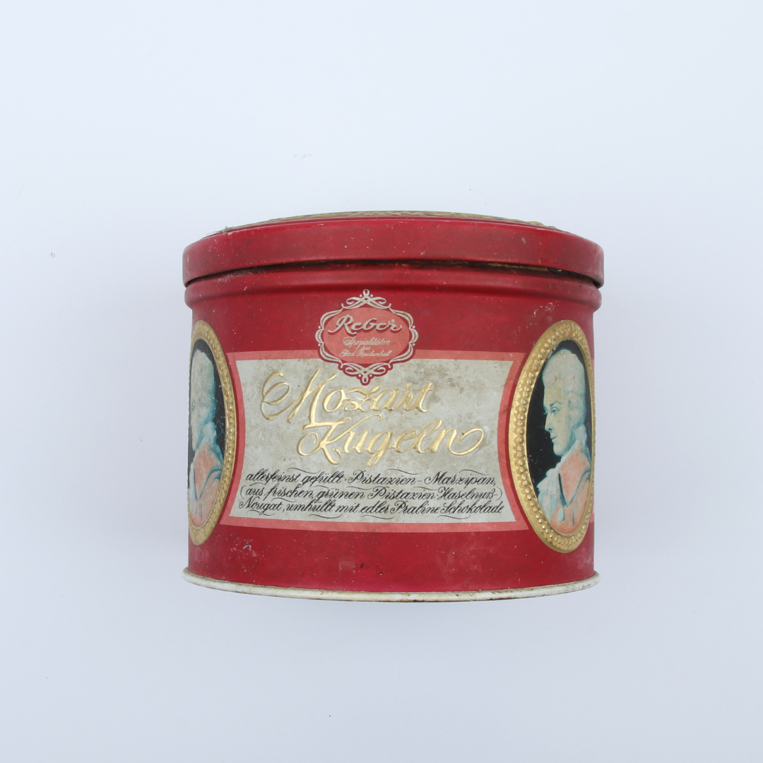 Originalna vintage limenka Mocart kugle - Slika 3