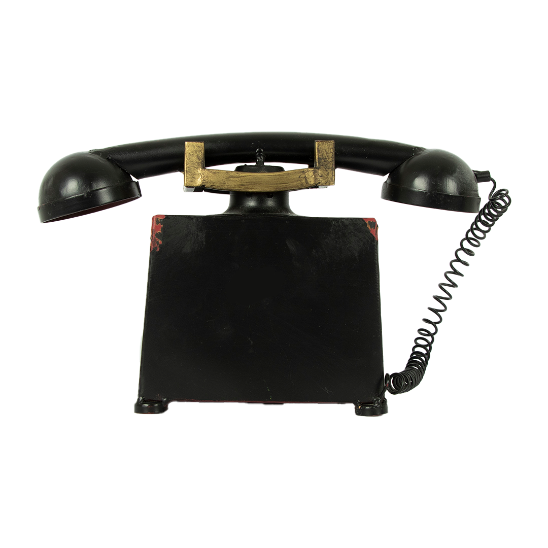 Dekorativni stoni sat u obliku vintage telefona - Slika 6